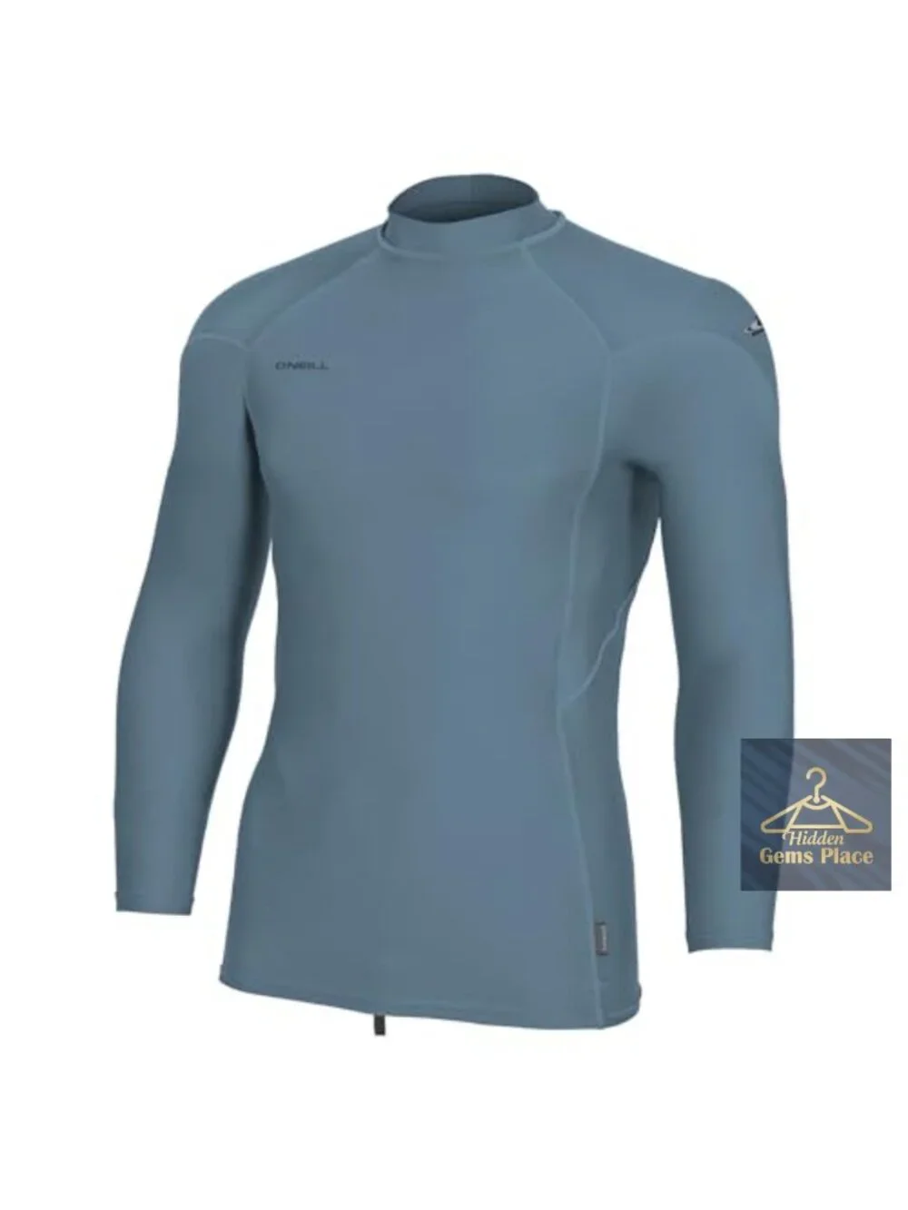O'Neill Long Sleeve Rash Guard for Men - UPF 50+ Sun Protection, Rapid Dry,
